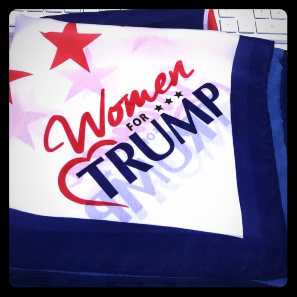 Trump scarf 90x90‎ cm square scarf